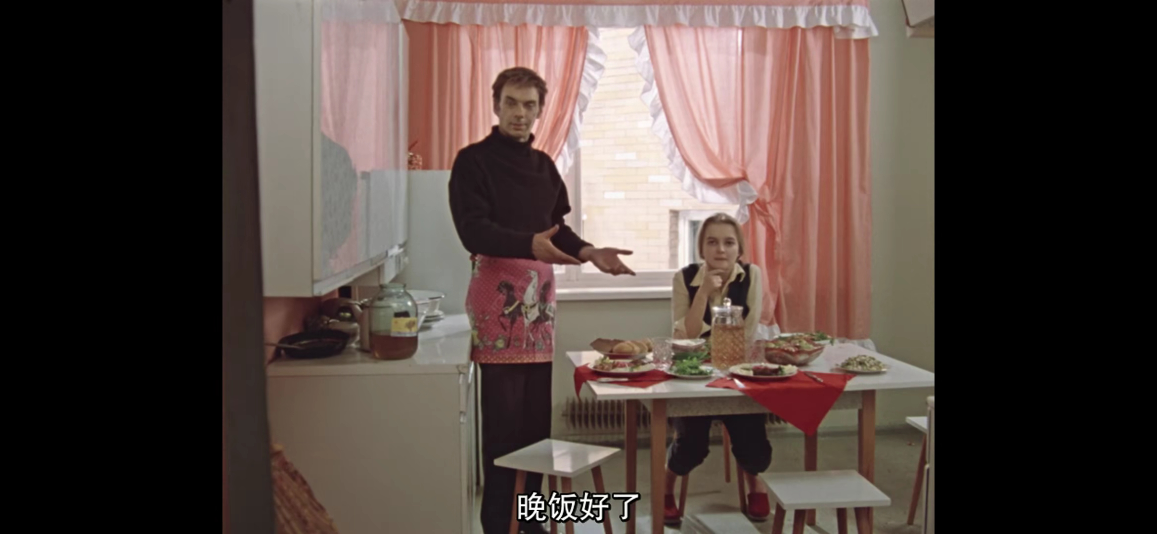 晚饭好了